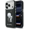 Etui Karl Lagerfeld Karl & Choupette     Back Logo MagSafe do iPhone 17 Pro Max czarny